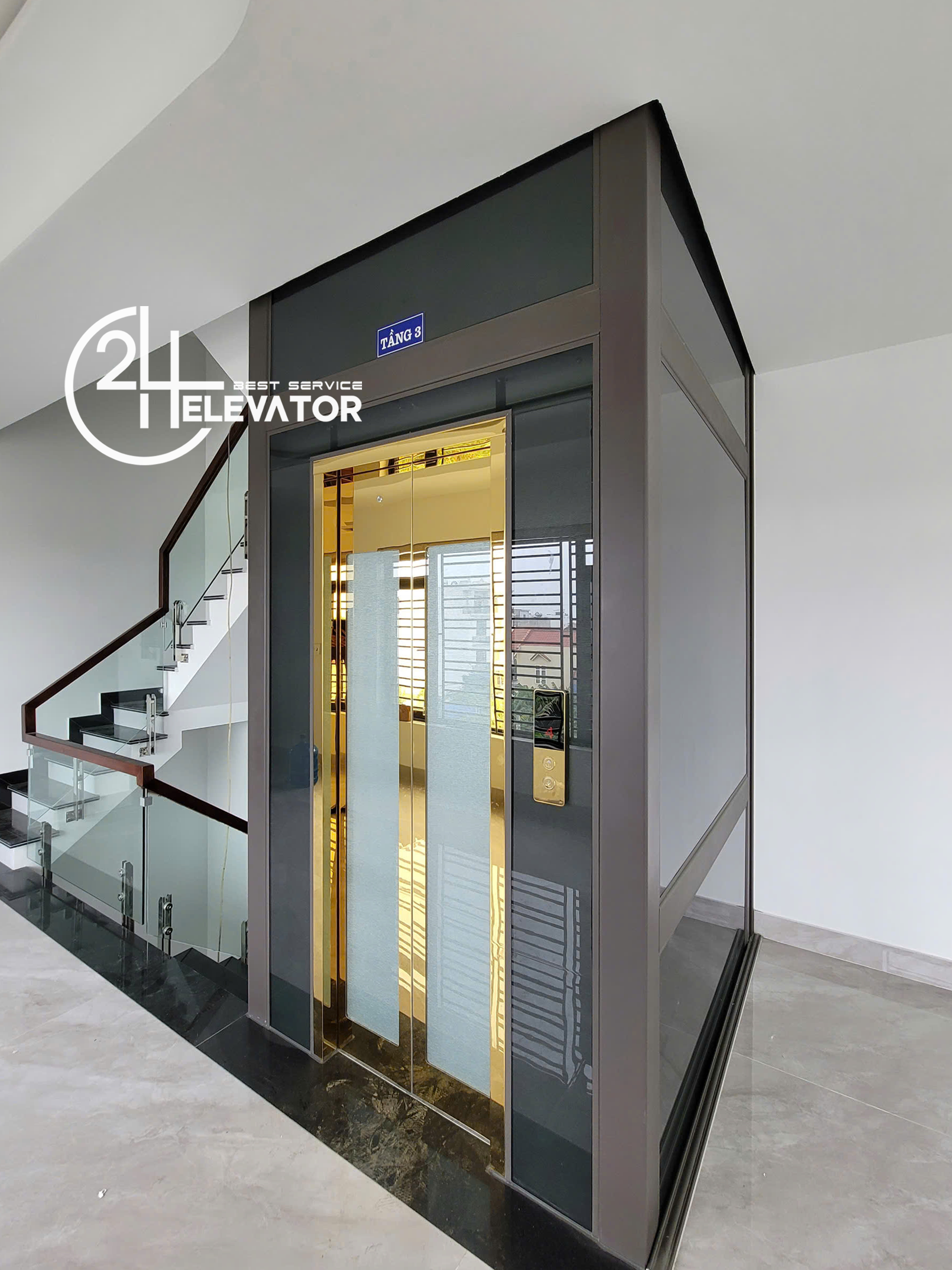 báo giá thang máy gia đình