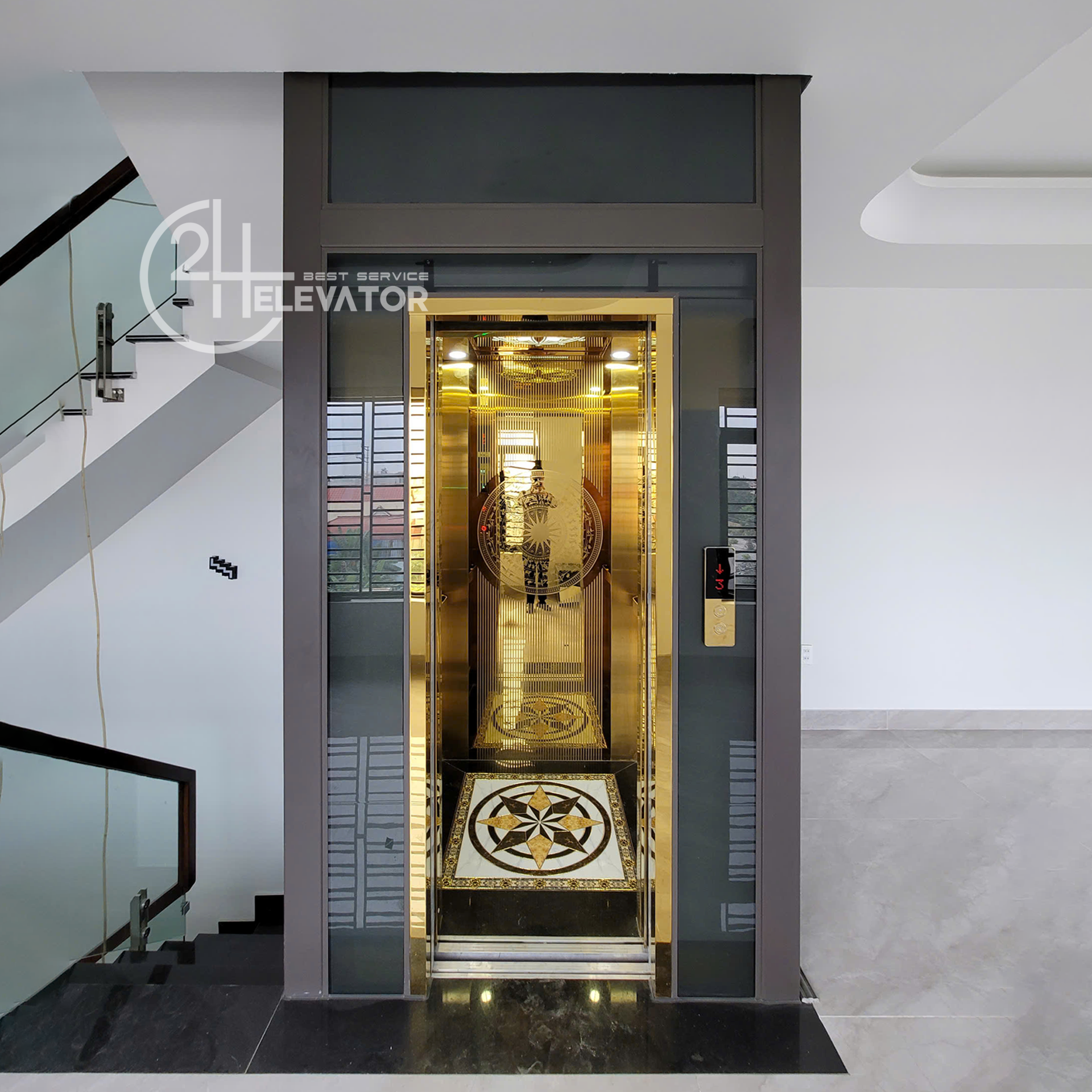 các loại thang máy gia đình