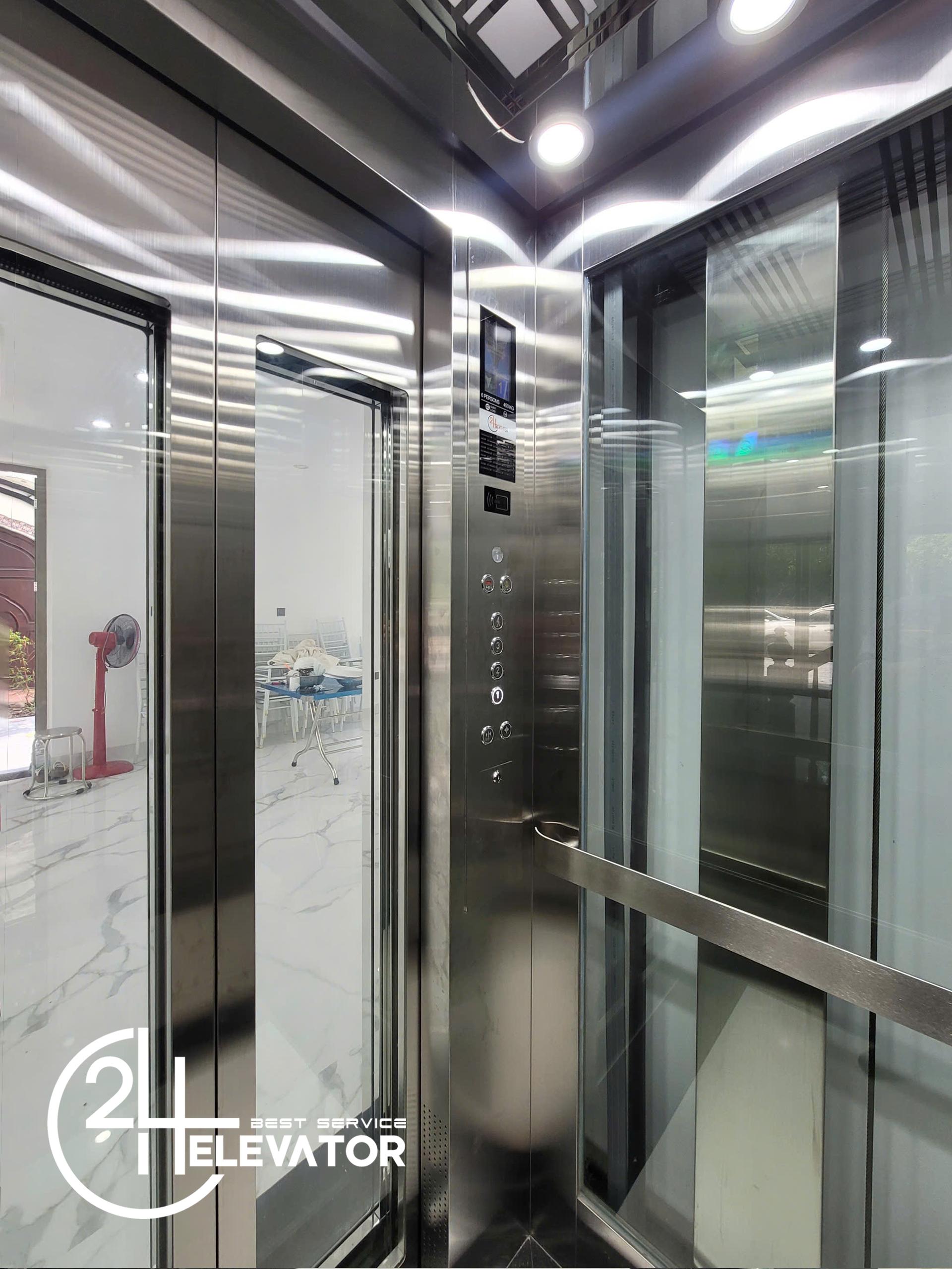 kích thước thang máy gia đình