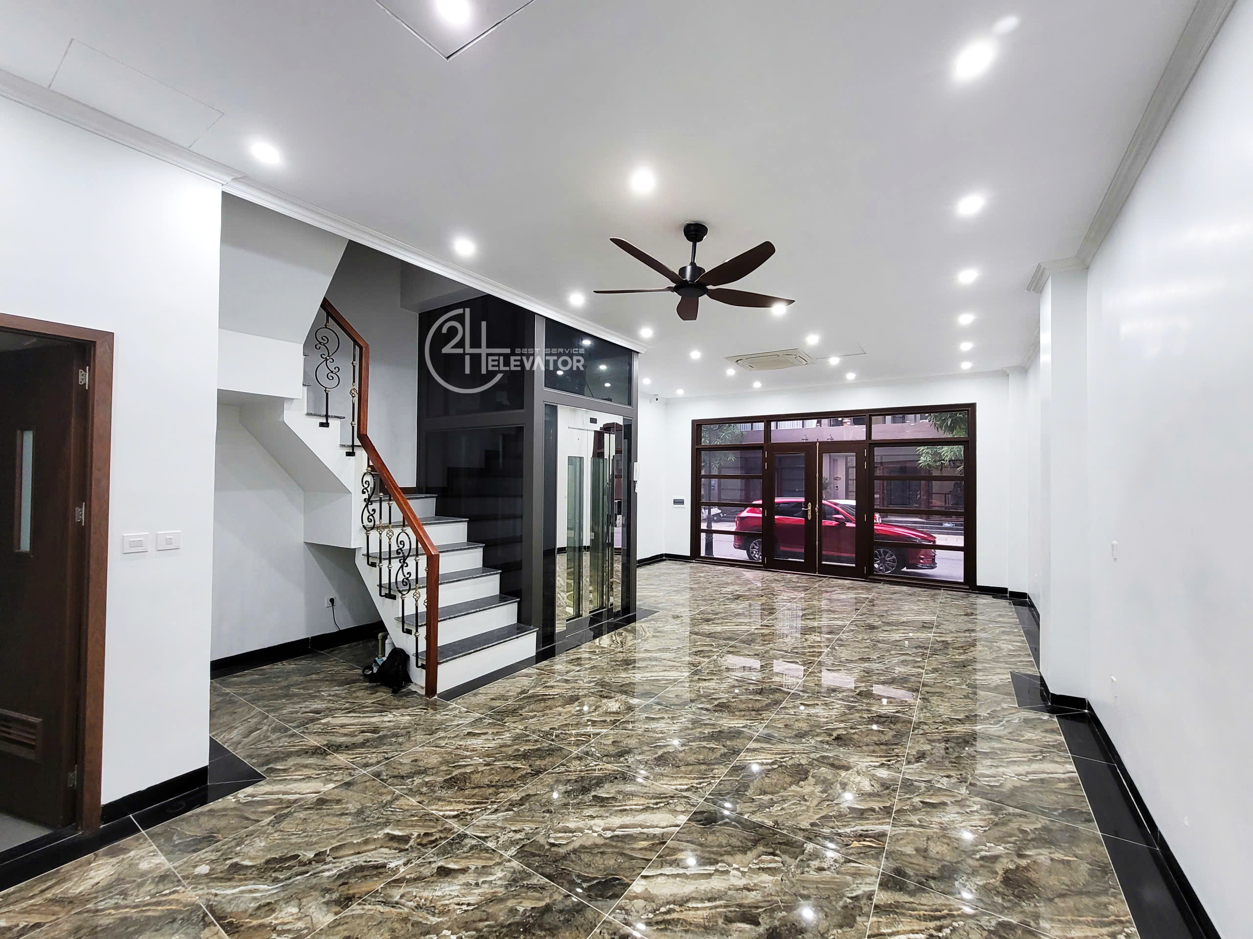 kích thước của thang máy gia đình