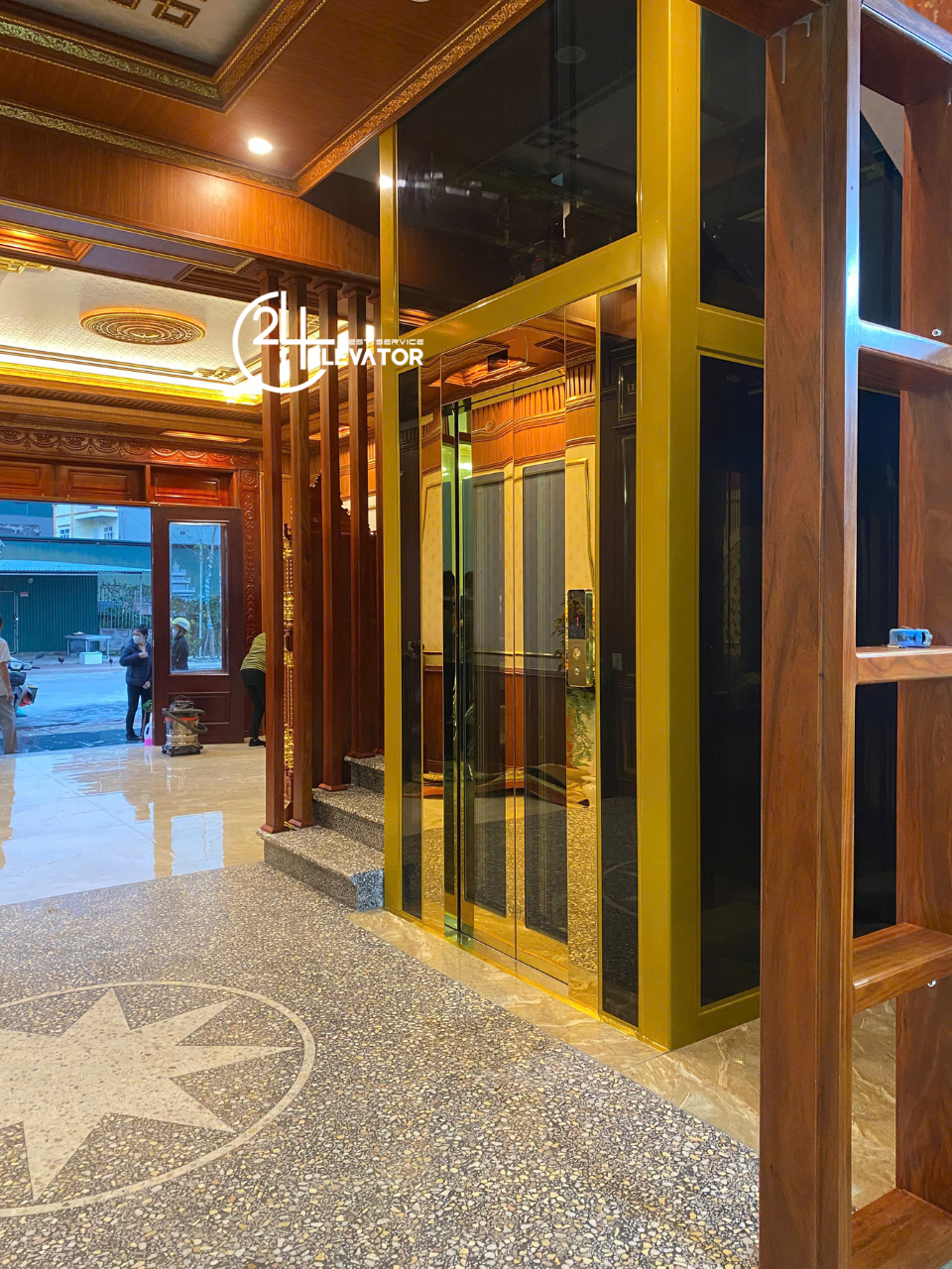 lắp đặt thang máy gia đình